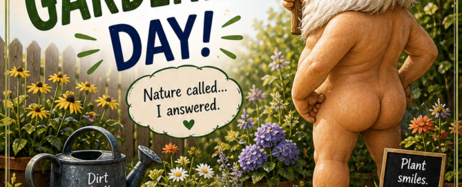 naked gardening day