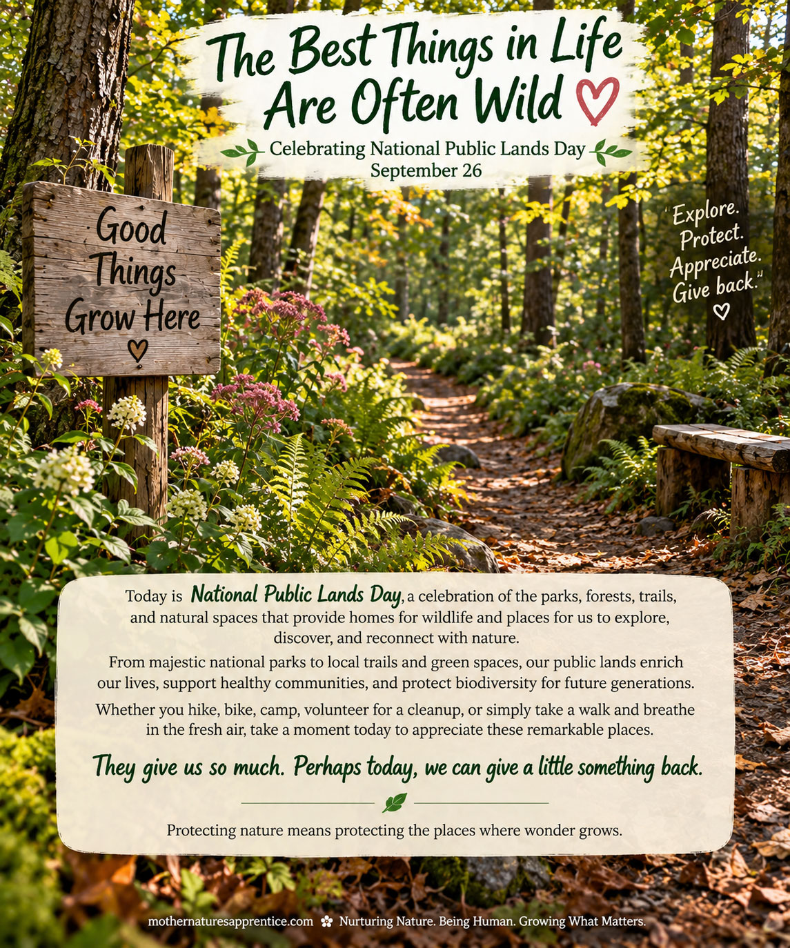 National Public Lands Day September 26