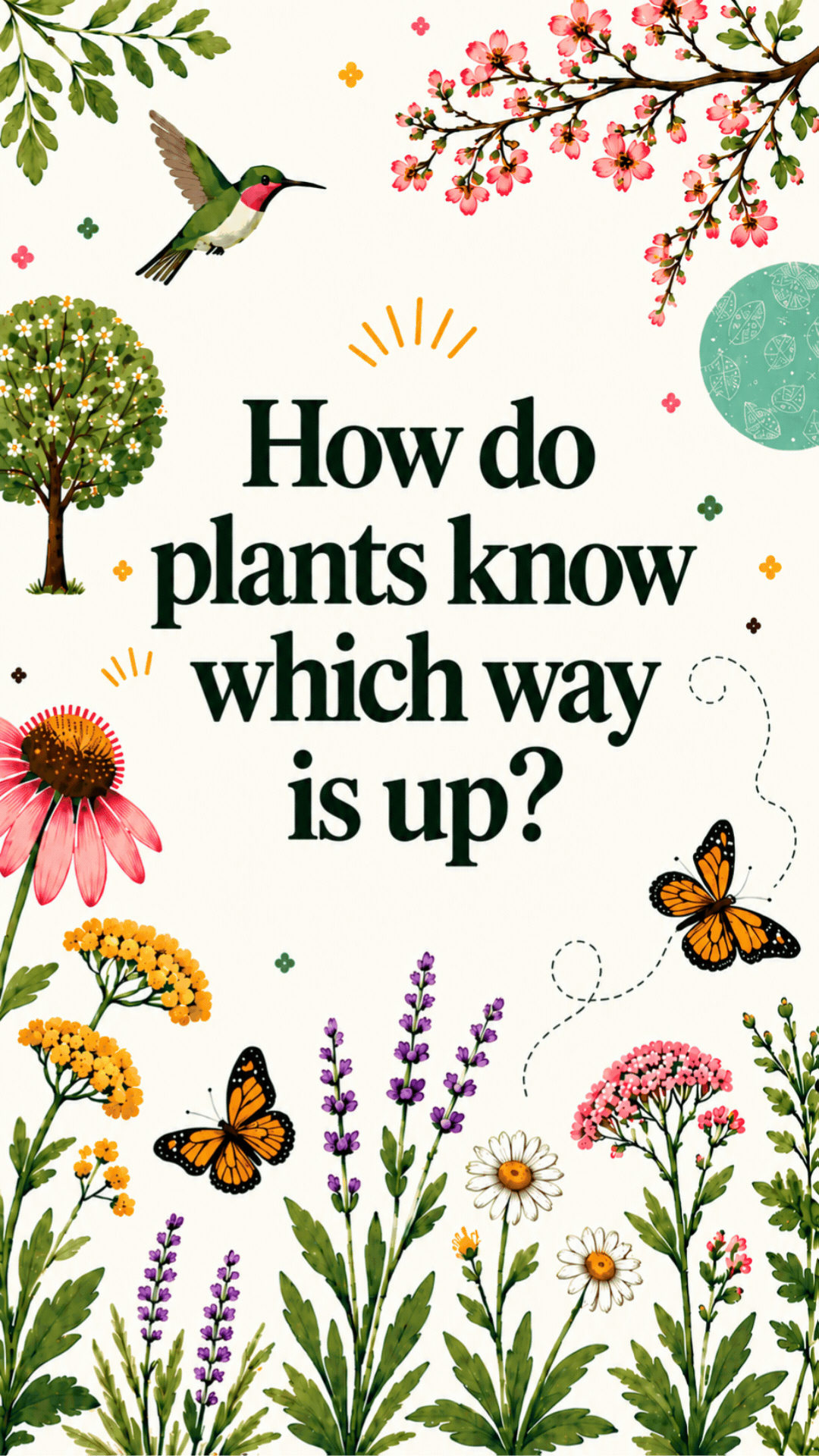 How do plants know which way is up?