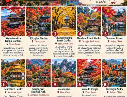 10 Spectacular Fall Gardens in Asia!