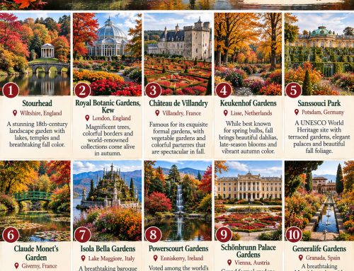 10 Spectacular Fall Gardens in Europe!