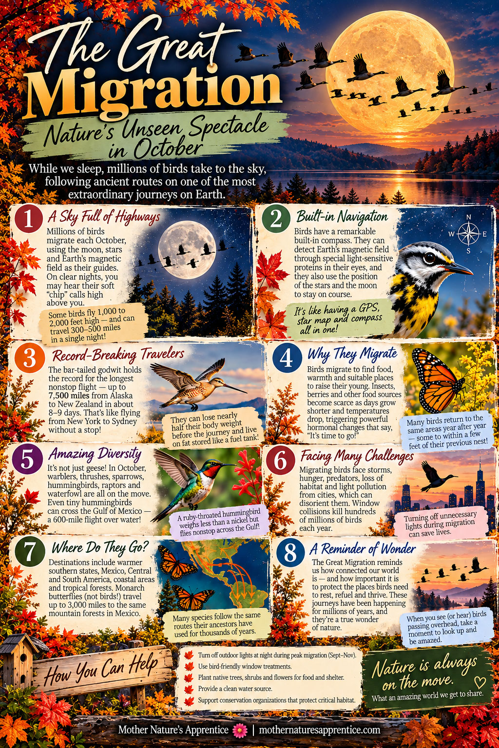 The Great Migration: Nature's Unseen Spectacle in October!