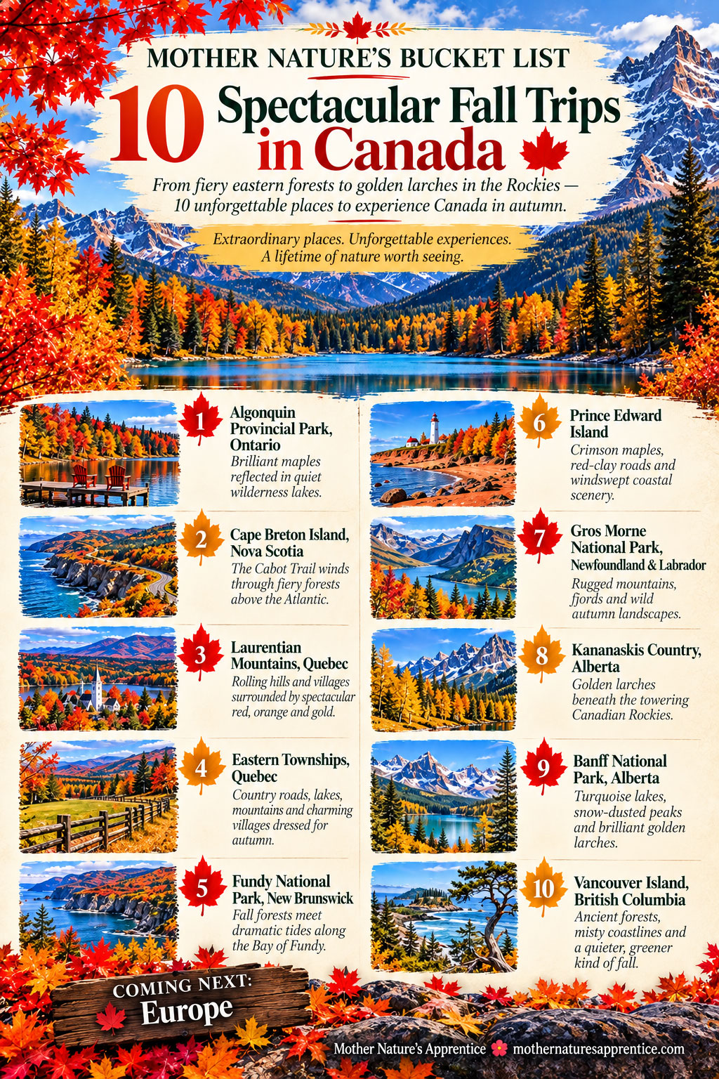 10 spectacular fall trips in Canada to add to Mother Nature’s Bucket List