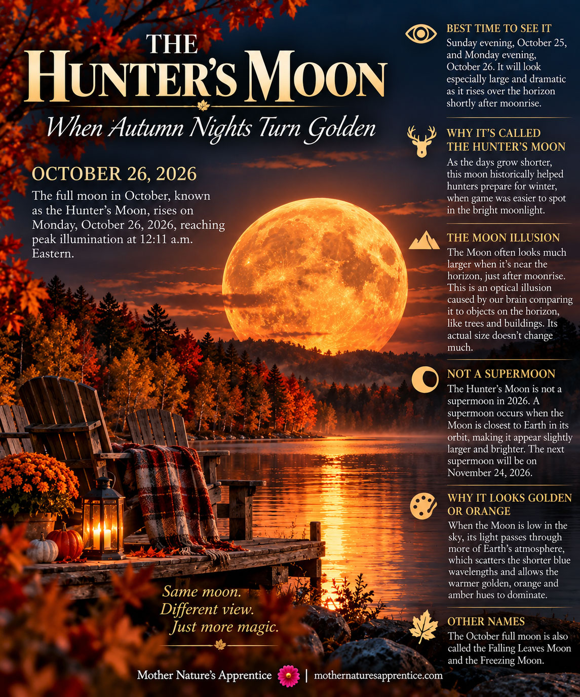 The Hunter’s Moon Is Coming!