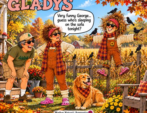 George got a good laugh. Gladys got the last word.